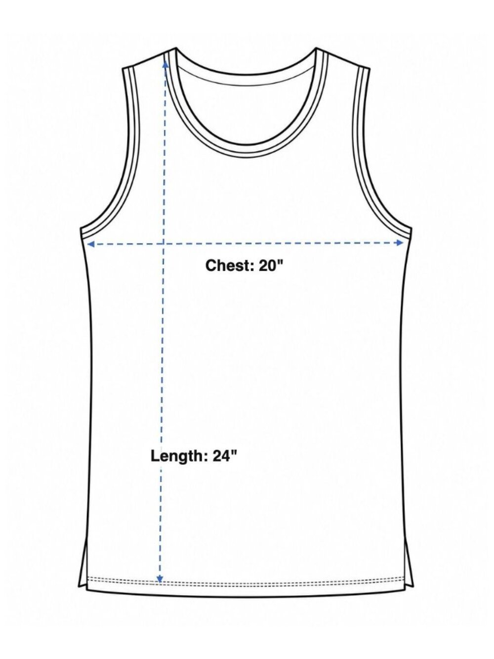 Chicos Sequin Tank 1 M 8 Blue White Cotton Stretch Scoop Neck Slimming Design - Picture 6 of 6